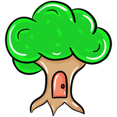 Sticker - Tree House 