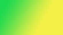 Abstract Green And Bright Yellow Blurred Gradient Background With Backlight. Different Perspective.Ecological Concept For Your Graphic Design, Banner Or Poster.
