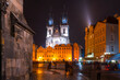 Medieval Astronomical Clock, Tower, Old Town Hall, Old Town Square, Prague, Czech Republic, Europe