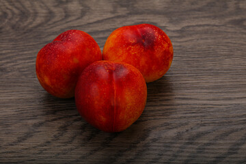 Ripe sweet tasty Nectarine fruit