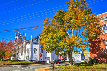 Wall Mural - Mahone Bay, Nova Scotia, Canada