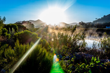 Sunrise at Barona Indian Reservation Series by Uzoma A. Okwuadigbo