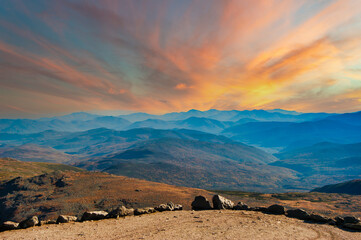 View from Mt. Washington NH