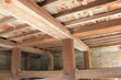 木造建築物の床下の構造