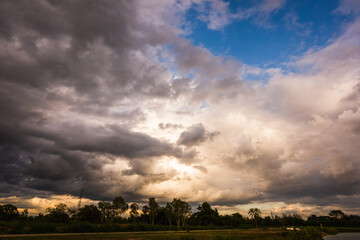 Sticker - Rain clouds