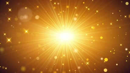 Wall Mural - summer backgrounds bokeh light explosion