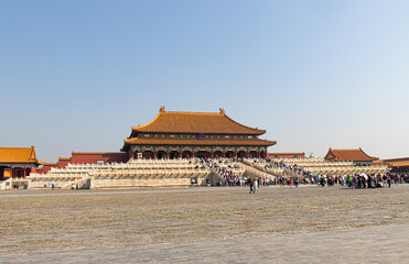 Canvas Print - Cité Interdite à Pékin, Chine