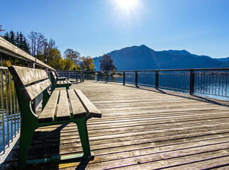 Poster - landscape at the Tegernsee Lake - bavaria