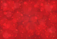 Christmas Background Red. Holiday Christmas Light Abstract