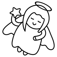 Sticker - Cute Angel 