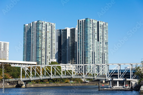 東京天王洲の風景高浜運河天王洲運河stock Photo Adobe Stock