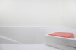 © taihee - soap placed in a bathroom on a white wall