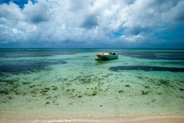 Grand Turk Island Beach Green Waters