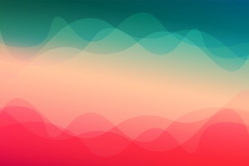 Canvas Print - landscape skyblue gradient fill vector abstract background minimalistic concept