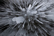 © Cavan Images - detail of ice caves in baikal lake