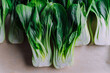 © Cavan Images - Dark green fresh and juicy bokchoy ready for a salad grill