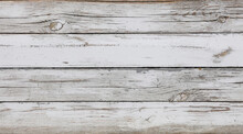 Background Of White Painted Wooden Planks