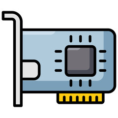 Canvas Print - Network Interface Card 