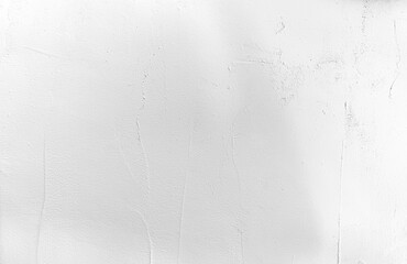 Soft of abstract white grunge cement or concrete wall texture background. White cement wall texture for interior design for the background. The black and white concept of plain white plastered brick.