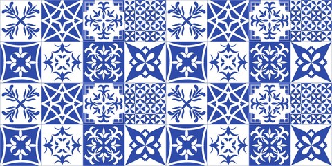 Wall Mural - Azulejos Portuguese style tiles