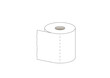 Toilettenpapierrolle Klopapier Toiletpaper