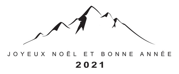 Poster - LOGOTYPE CARTE DE VOEUX 2021