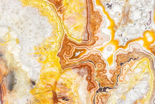 Macrophotographic Detail Of A Crazy Lace Agate From Mexico