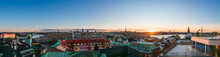 Panorama Of Old Town During Sunset