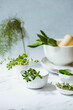 © Helen Rushbrook/Stocksy - Fresh herbs
