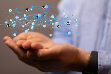 organization chart team concept networking business