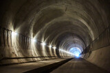 unfinished railroad tunel