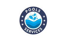 Creative Innovation Graphic Vector For Swimming Pool Concept Logo Design