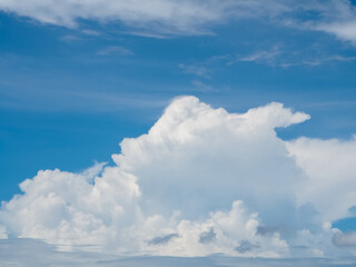 Sky and clouds in various shapes during the day