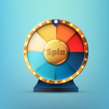 8 Slots Spin Wheel Game
