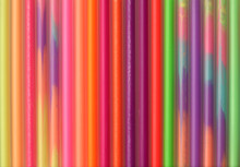 Multicolored Gel Pen Rod. Abstract Strip Line Background.