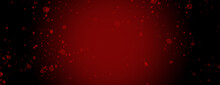 Elegant Abstract Background With Radial Red Black Gradient And Splash