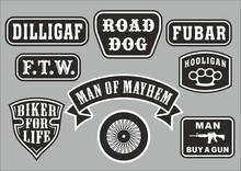 Patches And Stickers For Bikers