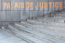 Palais Of Justice In France 