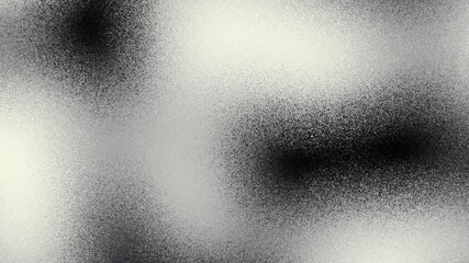 Leinwandbilder - Moving geometric shapes. Blue blurred noise background. Seamless looping footage.