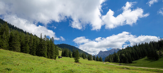 Wall Mural - In den Ammergauer Alpen