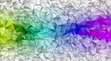 Fototapeta Młodzieżowe - Abstract Low-Poly background. triangulated texture. Design 3d. Polygonal geometrical pattern. Triangular modern style
