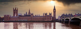 Fototapeta Big Ben - big Ben at sunset  London UK