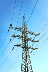 High voltage electric line