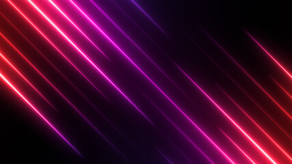 Wall Mural - neon lights background. modern shiny texture for night club music concept. colorful glamour decorati