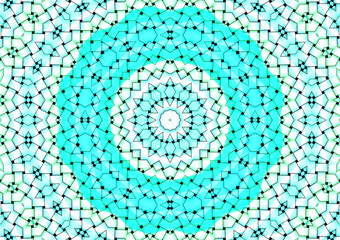  colorful circle design, background, green and blue pattern