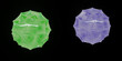 © advicestechno - green and blue spherical diamond for various graphic use