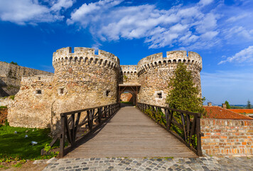 Wall Mural - Kalemegdan fortress in Belgrade - Serbia