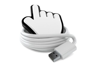 Poster - Reel of USB cable with cursor