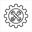 © Ainul - Service Tools vector icon. Illustration on white background.