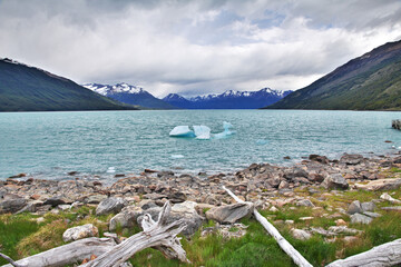 Wall Mural - The iceberg in Perito Moreno Glacier close El Calafate, Patagonia, Argentina